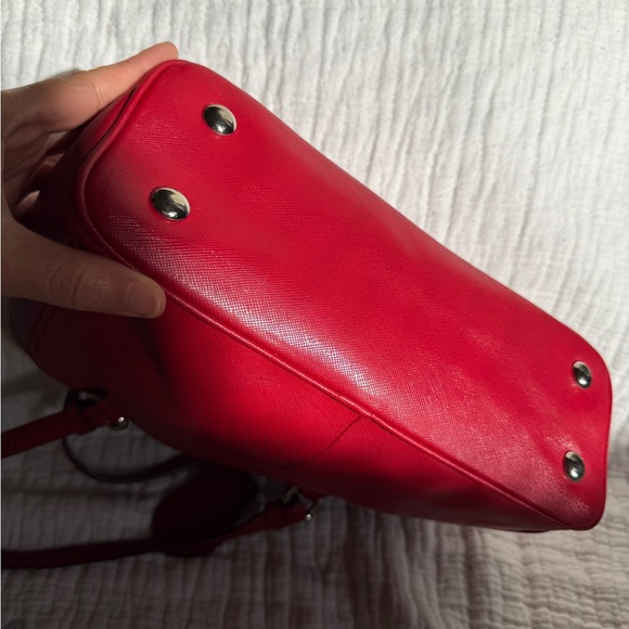 Coach Red Leather Mini Satchel – Classic Design - Picture 11 of 16